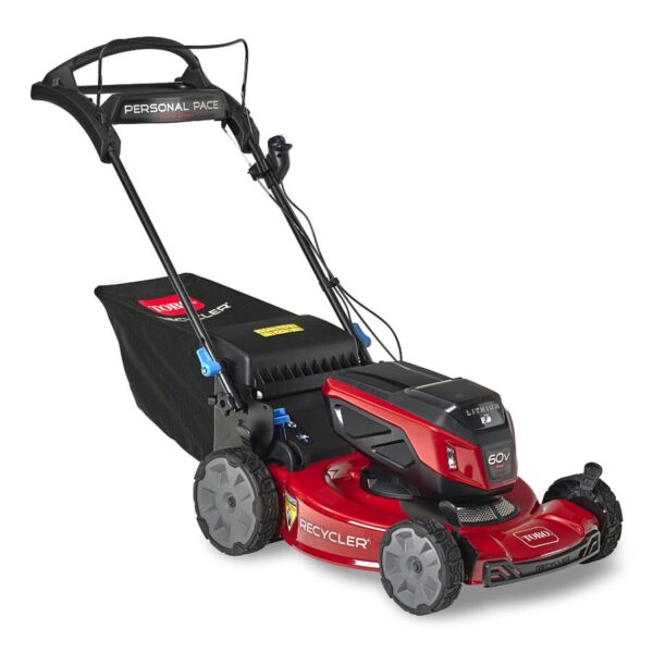 60V Max* 21 in. (53 cm) Recycler® w/SmartStow® Push Lawn Mower with 4.0Ah Battery - Image 3