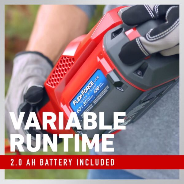 60V MAX* 2-Tool Combo Kit: 100 mph Leaf Blower & 13 in. String Trimmer with 2.0Ah Battery - Image 4