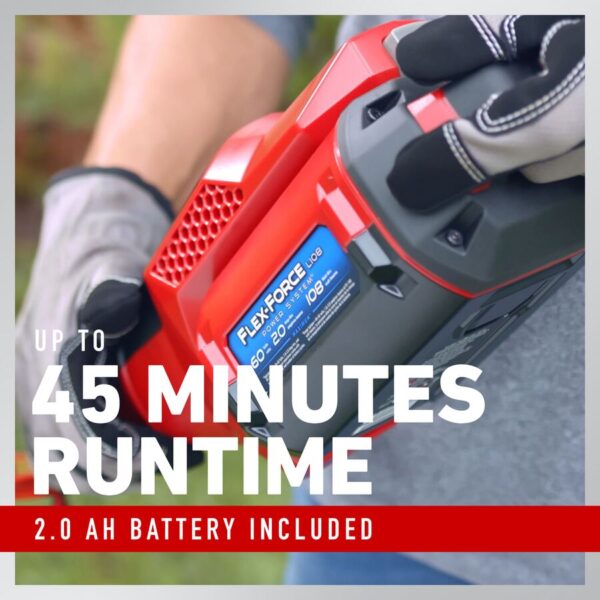 60V MAX* 13 in. (33.0 cm) / 15 in. (38.1 cm) Brushless String Trimmer with 2.0Ah Battery - Image 3