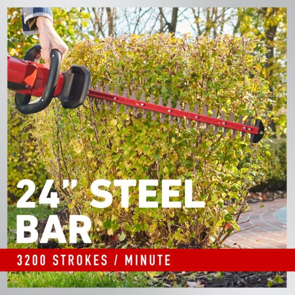 60V MAX* 24 in. (60.96 cm) Hedge Trimmer with 2.0Ah Battery - Image 4