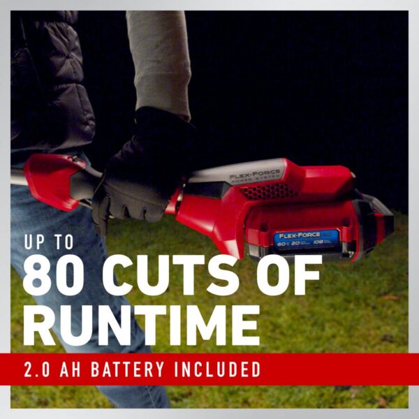 60V MAX* 10 in. (25.4 cm) Brushless Pole Saw with 2.0Ah battery - Image 3