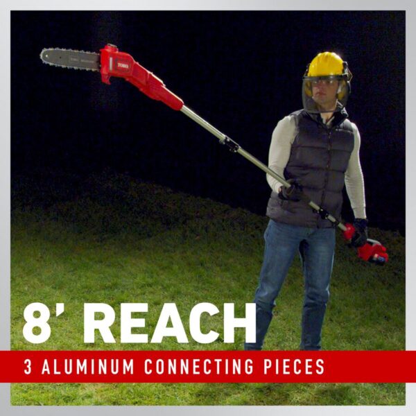 60V MAX* 10 in. (25.4 cm) Brushless Pole Saw with 2.0Ah battery - Image 4