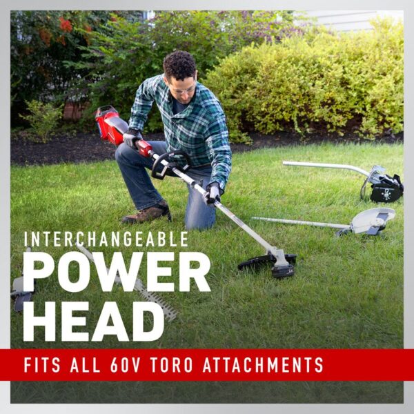 60V MAX* 14 in. (35.5 cm) / 16 in. (40.6 cm) Attachment Capable String Trimmer with 2.5Ah Battery - Image 4