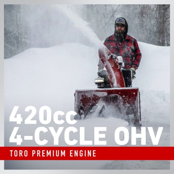 28 in. (71 cm) Power TRX HD Commercial Snow Blower 1428 OHXE - Image 3
