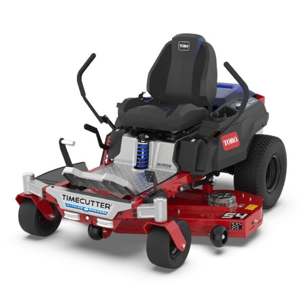 60V MAX* 54 in. (137 cm) TimeCutter® MyRIDE® Zero Turn Mower with (5) 10.0Ah & (1) 4.0Ah Batteries and Charger - Image 2
